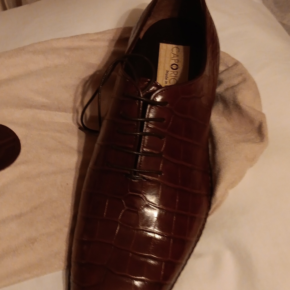 Brand New Caporicci Alligator shoes!